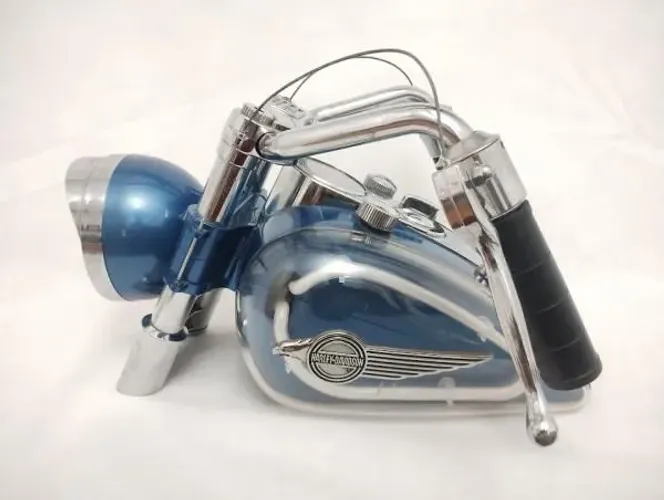 Antigo Rádio Harley Davidson anos 80 com Neon 