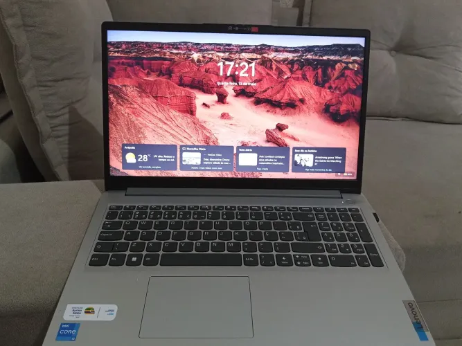 Notebook Lenovo vem com nota fiscal 