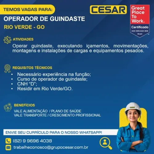 Operador de Guindaste