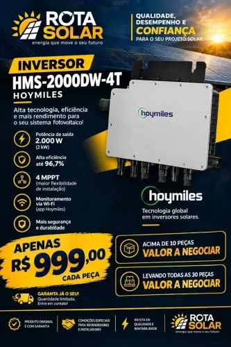 Vendo Micro Inversor Hoymilles
