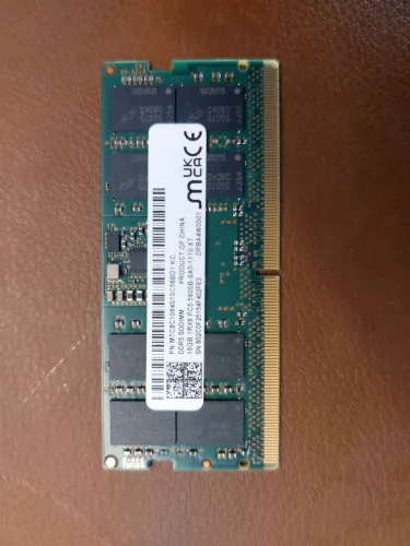 Memória RAM Notebook 16GB DDR5 5600MHz Micron (Original Lenovo LOQ)