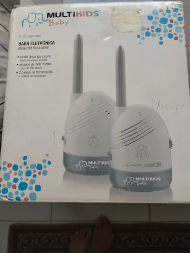 Babá eletrônica Multikids baby