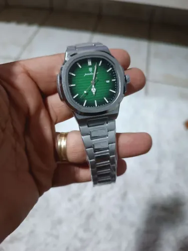Relógio premium em aço inox masculino 3 atms resistente à água e entrega grátis jampa 