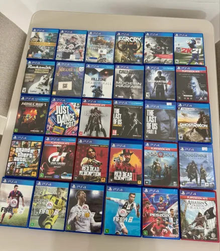 Jogos Ps4 valor na descrição