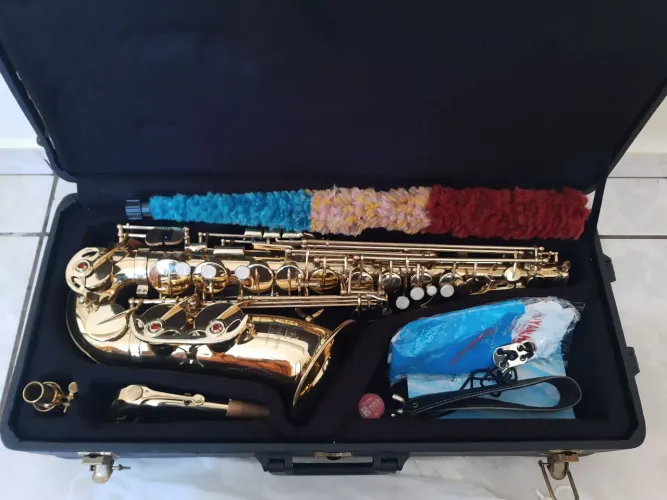 Saxofone Alto Yamaha Custom Z Excelente. Promoção