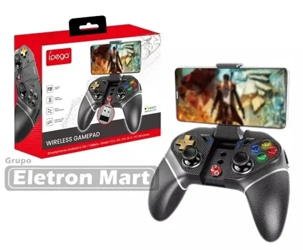 Controle Ipega 9218 Sem Fio Tv Android Ios Pc Bluetooth