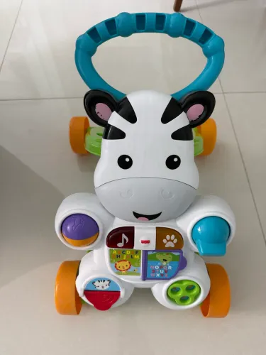 Brinquedo para Bebês Fisher-Price Apoiador Zebra | para Crianças a partir de 6 Meses