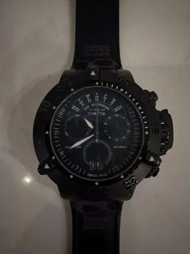 Relógio Invicta Subaqua Noma III modelo 10190 roxo