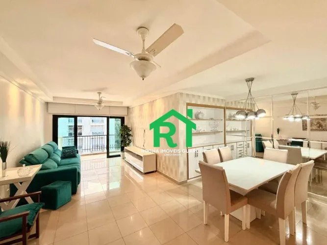 Apartamento com 3 quartos (2 suítes), 2 vagas e lazer à venda em Pitangueiras, Guarujá
