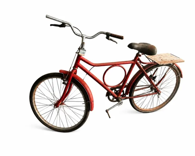 Bicicleta antiga relíquia