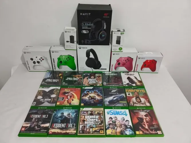 Jogos e acessórios Xbox one/ séries