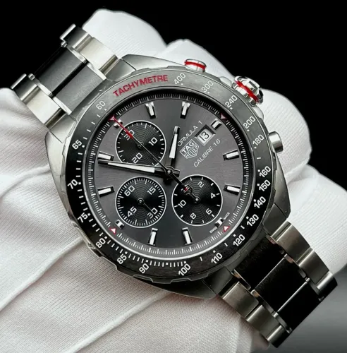 Relógio TAG Heuer Carrera, 44mm, 3 anos de garantia