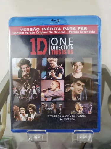 1D One Direction THIS IS US (Blu-ray) NOVO E LACRADO
