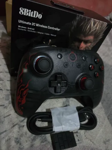 Controle Gamer 8bitdo Ultimate 2c Black Myth: Wukong<br>Wukong - 2.4G Wireless/Windows