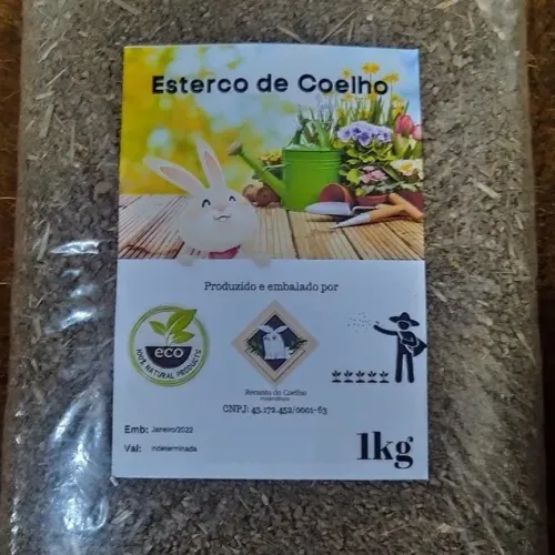 Esterco Orgânico de Coelho - Bunny Guano