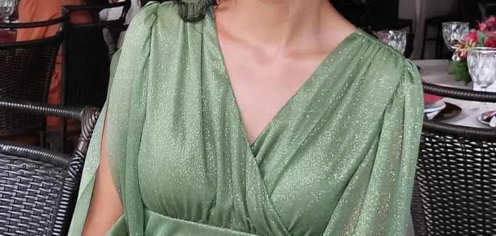 Vestido de Festa/casamento verde Oliva