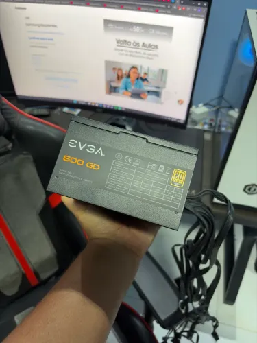 Fonte evga 600w 80plus gold