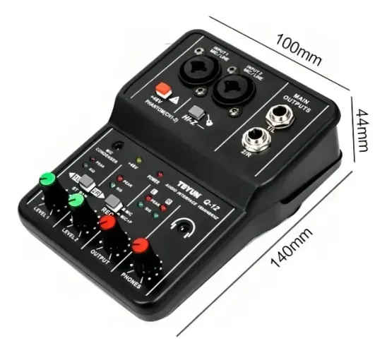 Mesa de Som Digital Teyun Q-12