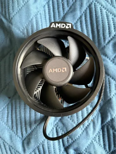 Cooler para processador AMD Wraith Stealth Socket AM4 + Caixa Processador Ryzen 5 5800X3D