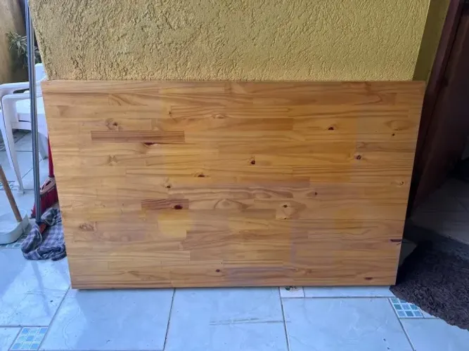 Mesa de madeira (carvalho) Desmontável, 1,30cm de largura X 80cm de profundidade