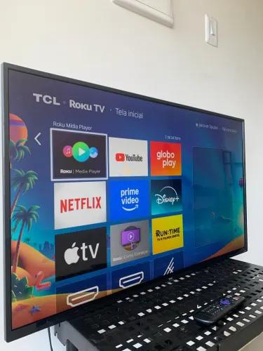 Televisão 43 Polegadas Smart TV | TCL Seminova | Funcionando tudo 