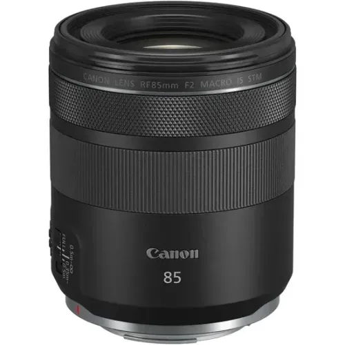 Lente Canon RF 85mm f/2 Macro IS STM - Nova na caixa