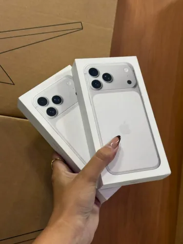 IPHONE 17 pro Max 256GB Silver Lacrado FELIX STORE SETOR COIMBRA