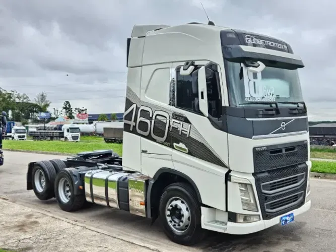 Volvo FH 460 6x2 Globetrotter Ano 2018 Teto Alto Automático mola- repasse