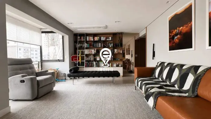 Apartamento para venda em Moema Pássaros com 3 quartos, sendo 2 suítes, 3 vagas, 143m² - S