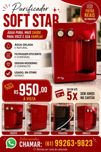 Purificador de água Soft Star