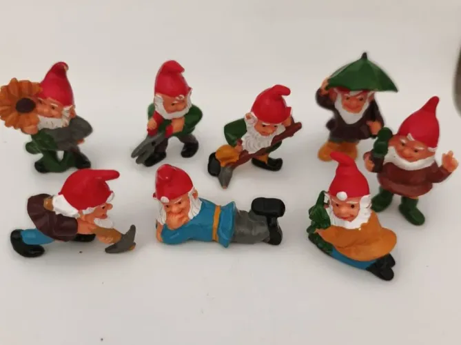 Kinder gnomos coleção completa sem papel