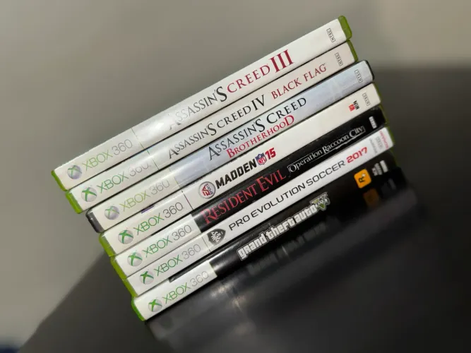 7 JOGOS ORIGINAIS XBOX 360