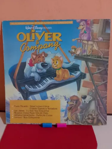 Lp raro Oliver & Company(Oliver e seus companheiros) Trilha Sonora Original CBS 1988