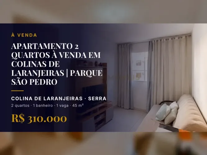Seu novo lar em Colinas de Laranjeiras: apartamento pronto para morar!