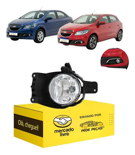 Farol Milha Cibié Gm Onix Prisma 2012 13 14 15 16 A 2019 L.e Cristal