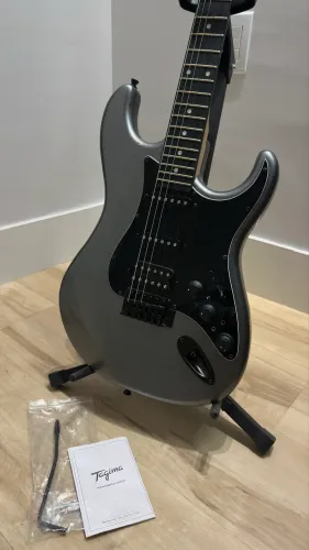 Guitarra Tagima Sixmart Cinza Semi-nova