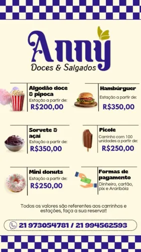 Buffet e estações