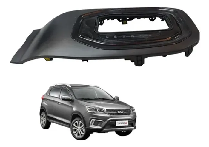 Moldura Base Cambio Automático 1.5 2018 A 2022 Preto