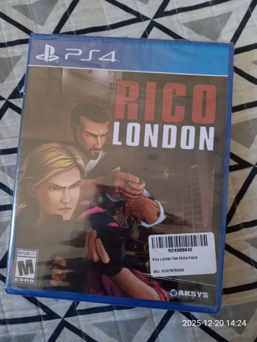 Rico London PS4 novo lacrado