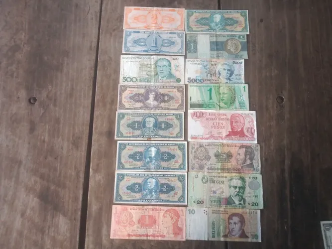 Cédula antiga coleção