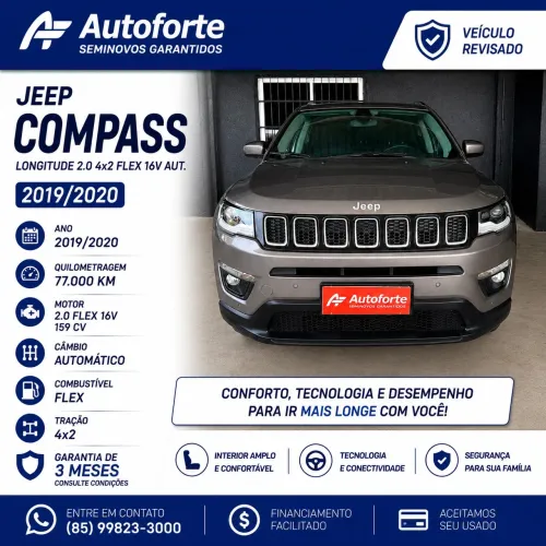 Jeep Compass Longitude 2.0 4X2 Flex 16V Aut. 2020
