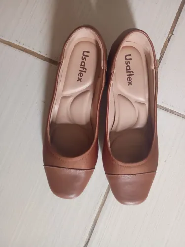 Sapato Usaflex Marrom