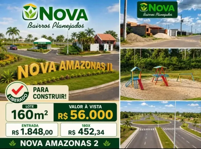 LOTES PROMOCIONAIS ATE FINAL DESDE MES SEM COMPROVAÇÃO DE RENDA - Iranduba - AM