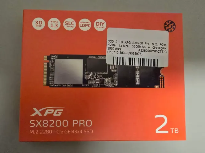 SSD 2TB XPG SX8200 Pro,M.2 2280