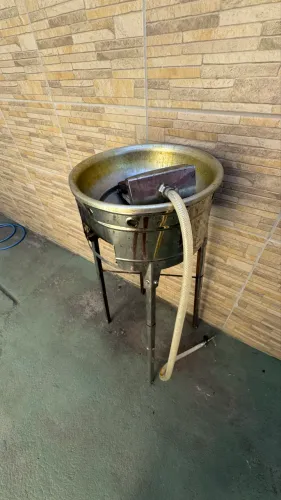 Tacho para pastel ou batata frita