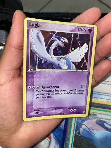 Carta Lugia Foil Forças Ocultas 29/115, Ano 2006.