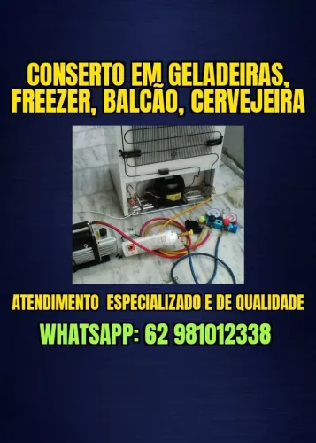Serviços em geladeiras 