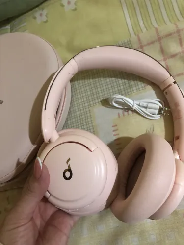 Fone de Ouvido Bluetooth Soundcore Rosa