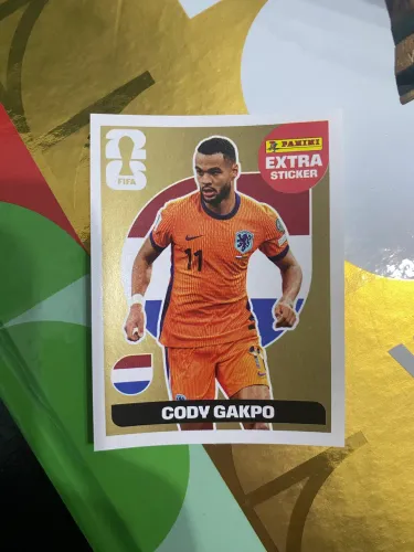 Sticker Extra - Gakpo gold 