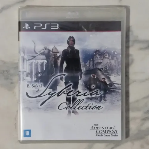 PlayStation PS3 Syberia Collection Novo Lacrado de fábrica